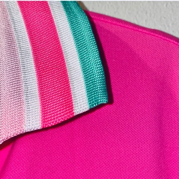 Lilly Pulitzer Luxletic Cayo Costa dress UPF 50+ Roxie pink - Picture 7 of 16